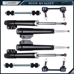 Front Rear Quick Shock Absorbers Sway Bar For 1999-2004 Ford Mustang V6 Models KOEEP [1]