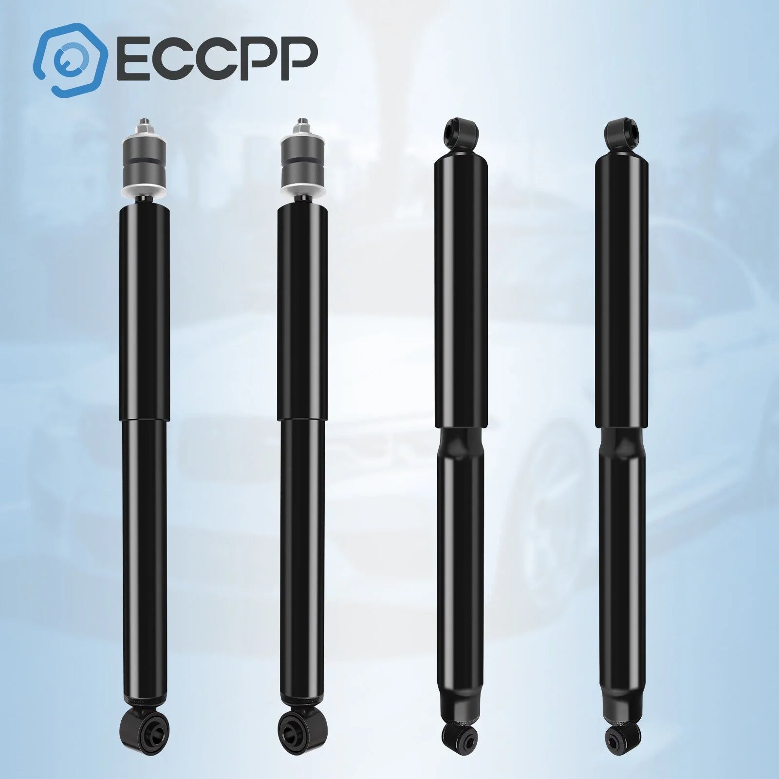 Front Rear Shocks Absorber For 2005-2016 Ford F-250 Super Duty 4WD Models Only 6B93BC-57 [1]