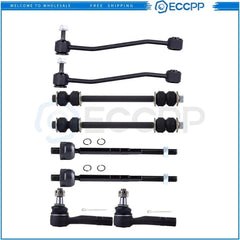 Front Rear Steering Sway Bar Tie Rod End Suspension Kit For 98-2003 Ford Ranger KOEEP [1]