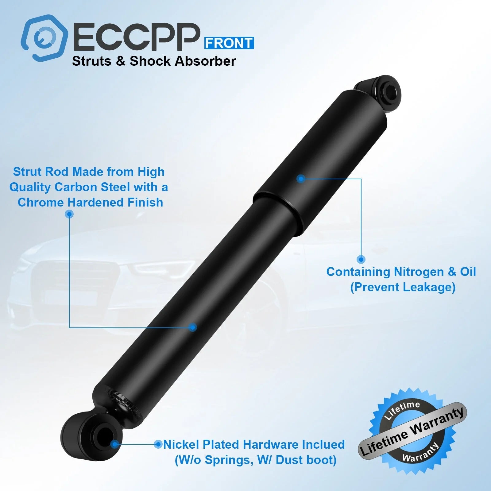 Front Rear Struts Shocks Absorber For Chevrolet S10 BASE EXTENDED CAB PICKUP KOEEP [2]