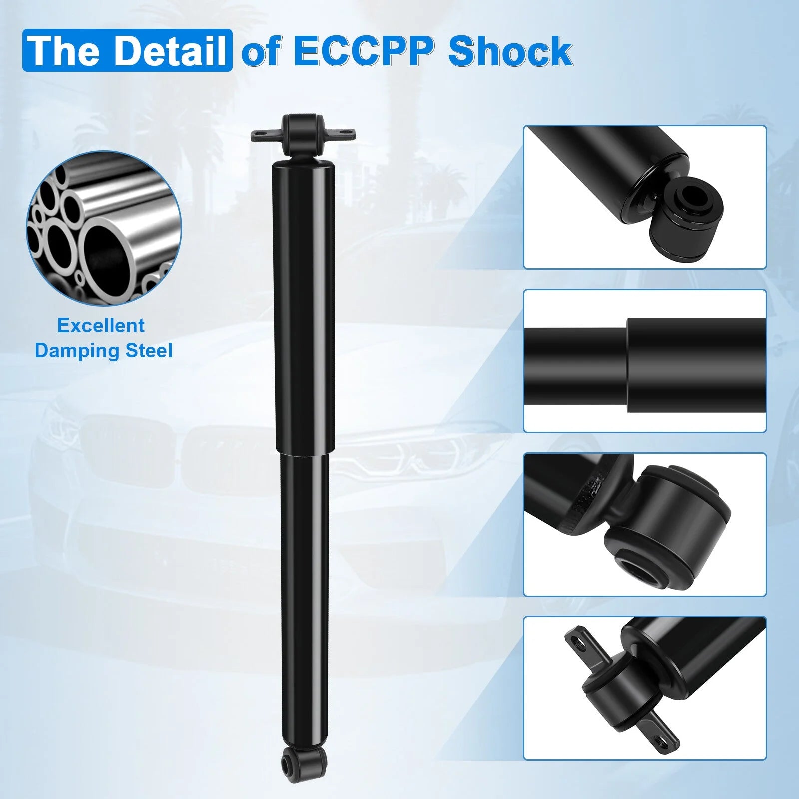 Front Rear Struts Shocks Absorber For Chevrolet S10 BASE EXTENDED CAB PICKUP KOEEP [4]