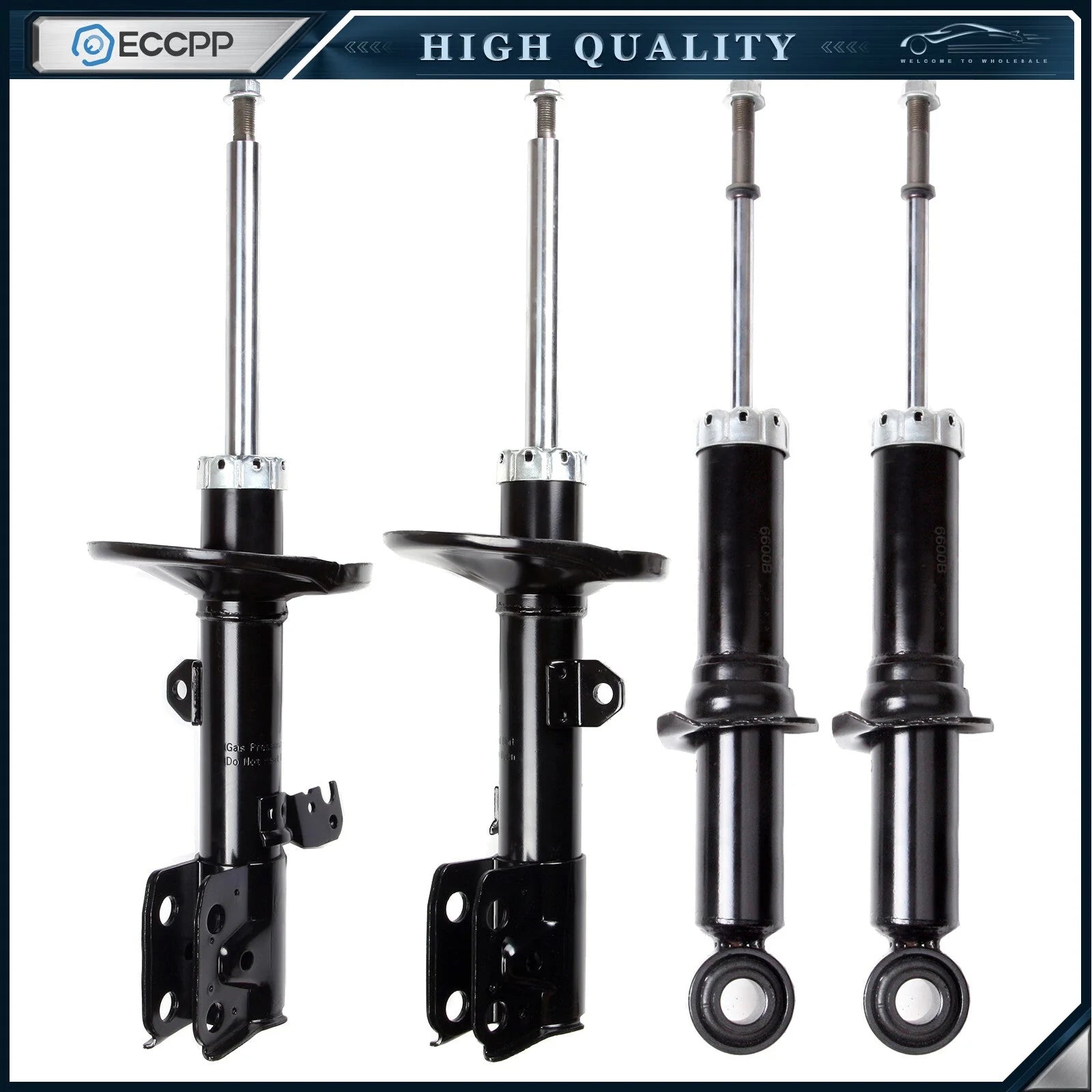 Front Rear Struts Shocks For 2009-2013 For Toyota For Corolla Left Right 6B93BC-57 [1]