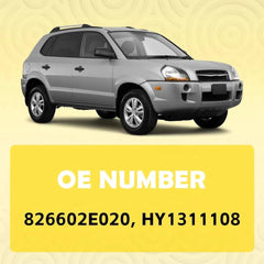 Front Right Black Exterior Door Handle For Hyundai Tucson 2005-09 HY1311108 EOA 6B93BC-57 [2]
