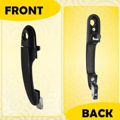 Front Right Black Exterior Door Handle For Hyundai Tucson 2005-09 HY1311108 EOA 6B93BC-57 [4]