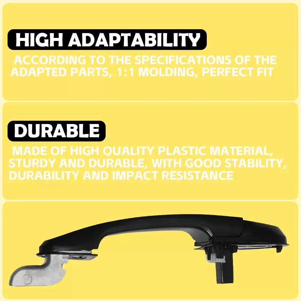 Front Right Black Exterior Door Handle For Hyundai Tucson 2005-09 HY1311108 EOA 6B93BC-57 [8]
