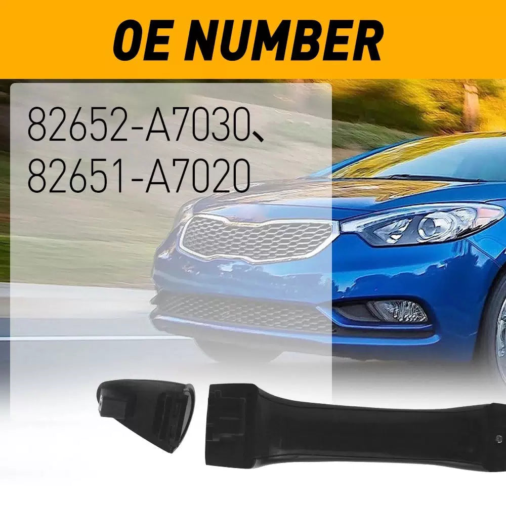 Front Right For 2014-2018 Kia Forte Cerato Exterior Door Handle Rear LH / RH E 6B93BC-57 [8]