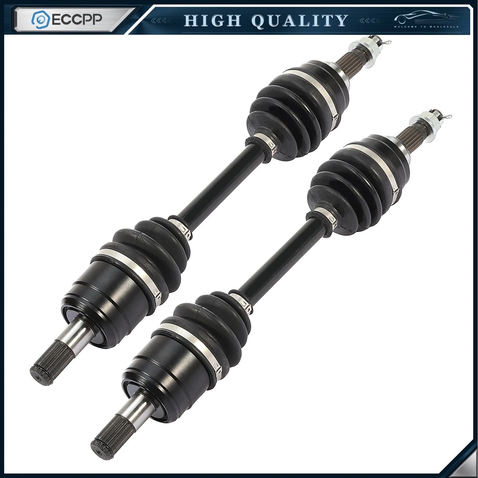 Front Right Left For Honda Rancher 350 2000 01 02 03 04 2005 CV Joint Axles KOEEP [1]