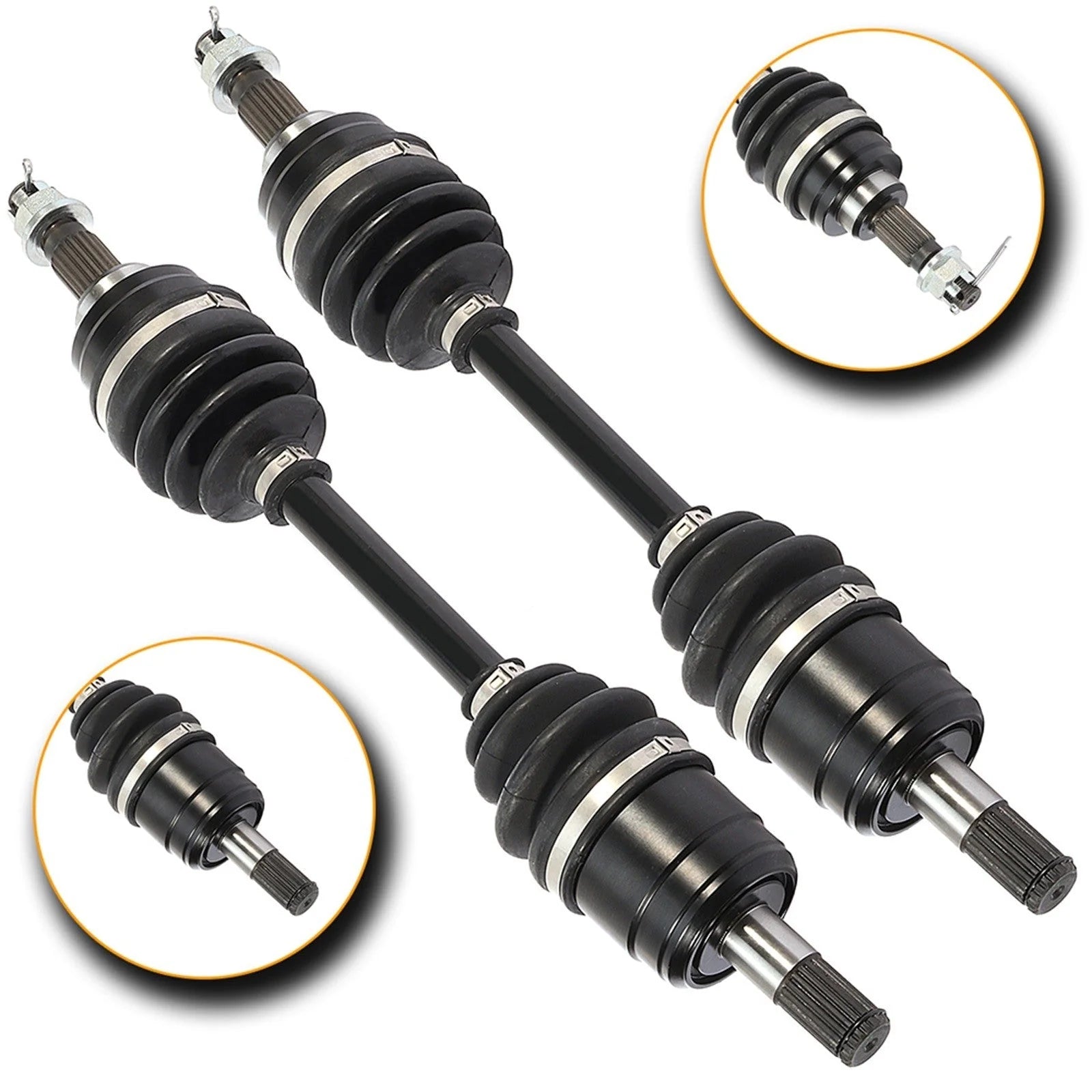 Front Right Left For Honda Rancher 350 2000 01 02 03 04 2005 CV Joint Axles KOEEP [7]