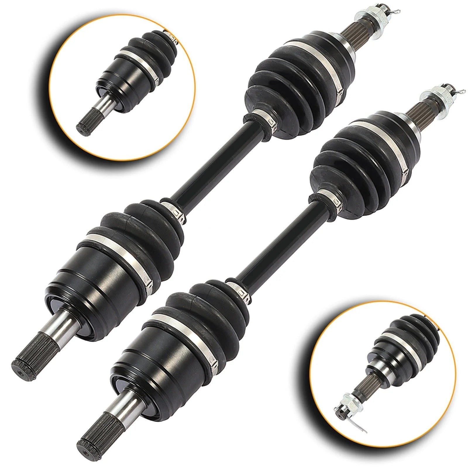 Front Right Left For Honda Rancher 350 2000 01 02 03 04 2005 CV Joint Axles KOEEP [9]