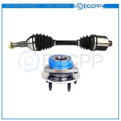 Front Right Side Wheel Hub Bearing & CV Axle Shaft For Chevrolet Impala 00-2008 6B93BC-57 [1]