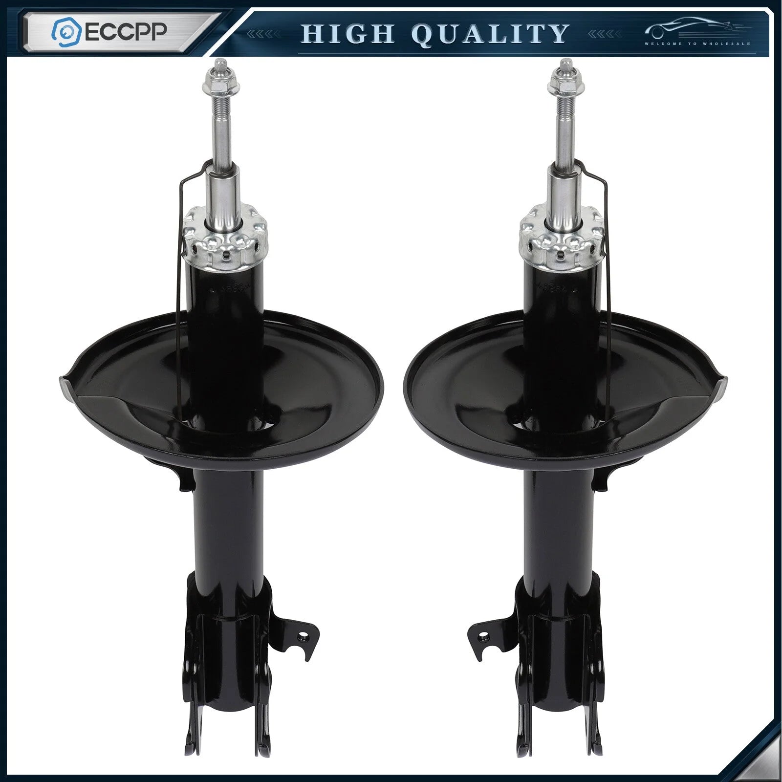 Front Shock Absorbers Struts Pair Set of 2 for Honda Pilot Acura MDX KOEEP [1]
