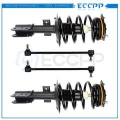 Front Side 16" & 17" Wheels Struts + Sway Bar Links for 04-08 Pontiac Grand Prix 6B93BC-57 [1]