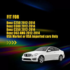 Front Side Marker White LED Lights Lamp For 2012-2014 Benz W204 C250 C300 C350 A 6B93BC-57 [2]