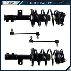 Front Strut Assemblies & Coil Spring Sway Bar Kit for 2007-2010 Hyundai Elantra 6B93BC-57 [1]