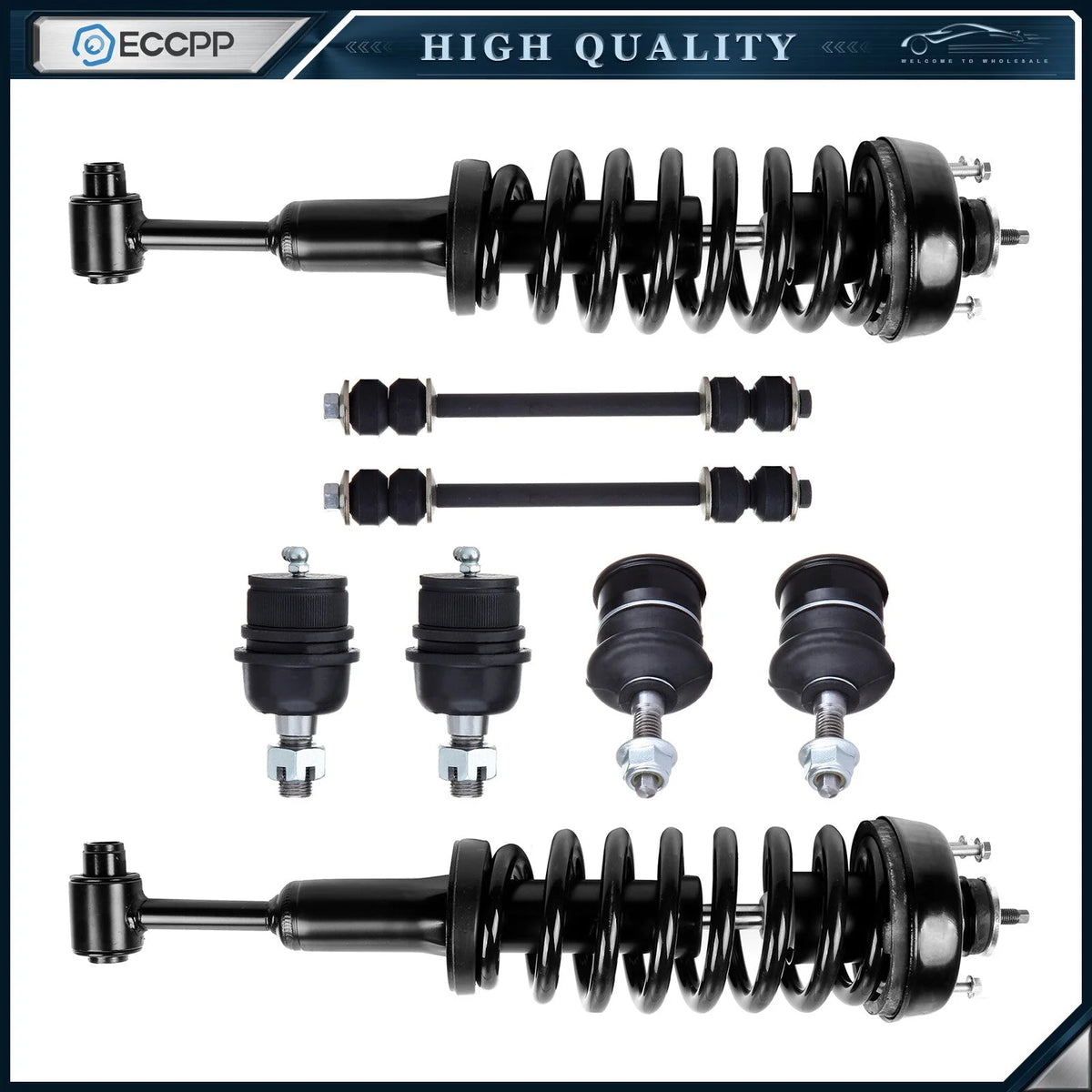 Front Strut Ball Joint Sway Bar For 2002-03 Ford Explorer & Mercury Mountaineer 6B93BC-57 [1]