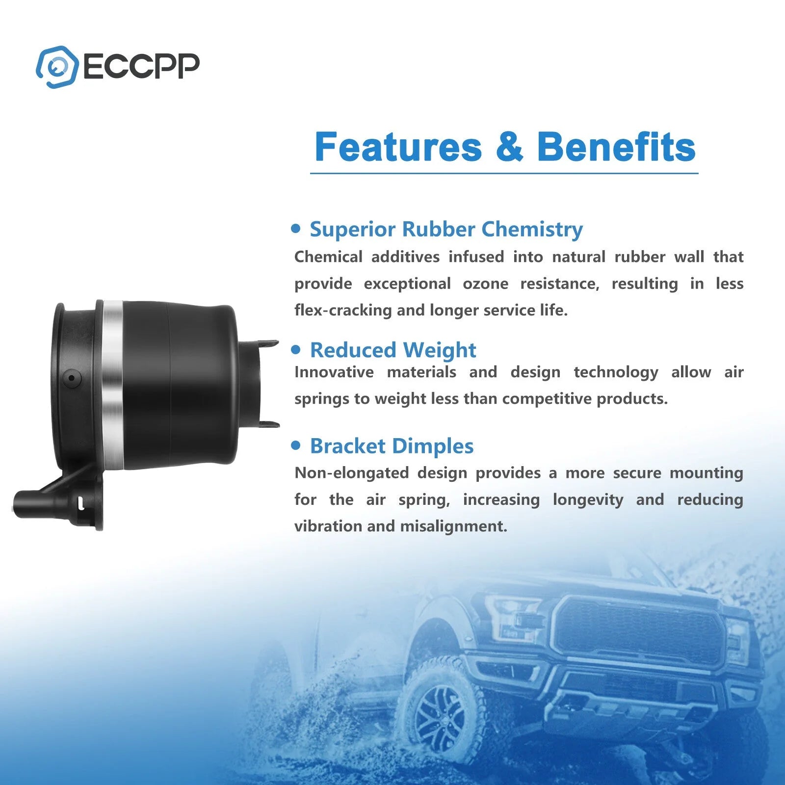 Front Suspension Air Spring For Ford Expedition Lincoln Navigator 2003-2006 KOEEP [2]