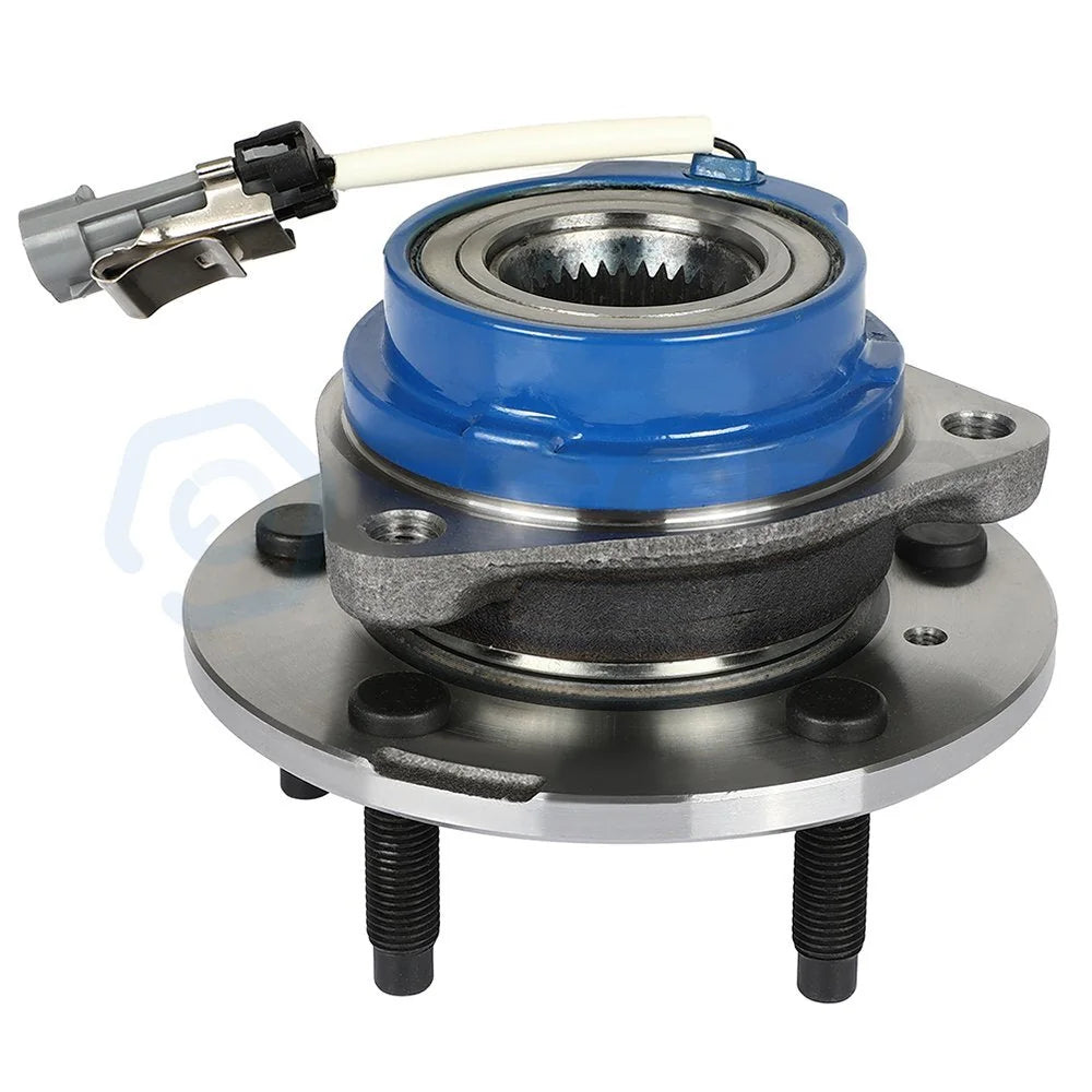 Front Suspension Wheel Hub Bearing + Brake Rotor Pad For 2000-2005 Impala Carlo KOEEP [3]