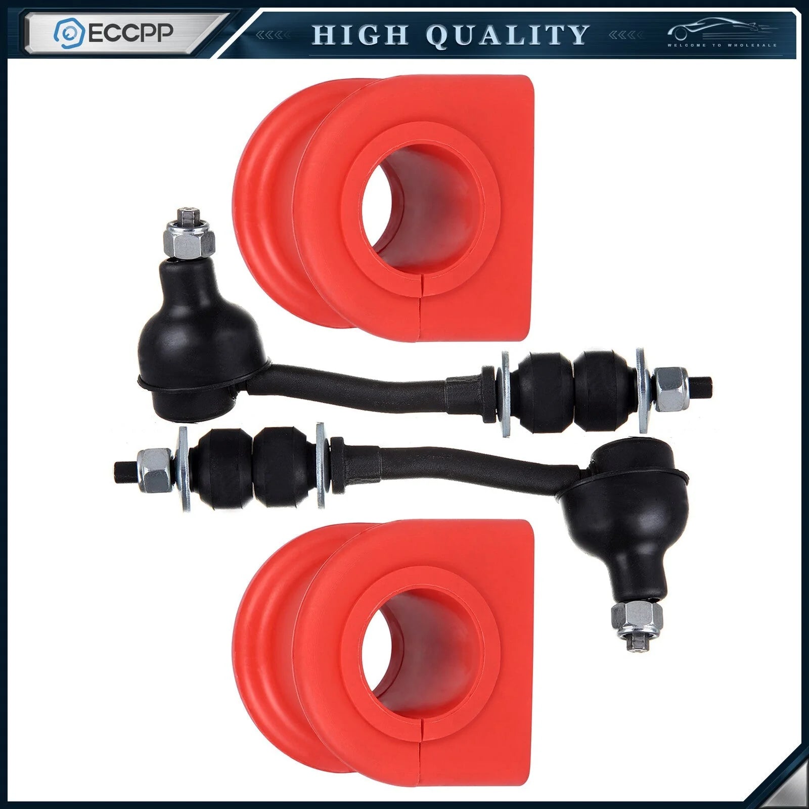 Front Sway Bar End & bushing K7352 K7274 Suspension For 1997-1999 Dodge Dakota KOEEP [1]