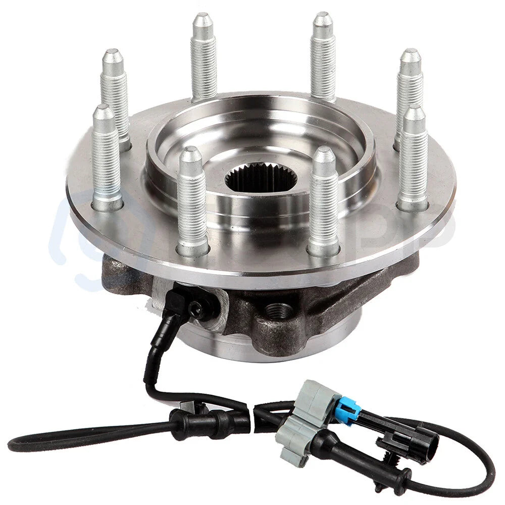 Front Tie Rod End Ball Joint Wheel Hub Bearing For 07-10 GMC Sierra 2500 3500 HD KOEEP [10]