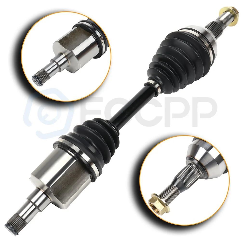 Front Tie Rod End with Wheel Hub Bearing CV Axle Shaft For Impala Monte Carlo 6B93BC-57 [4]