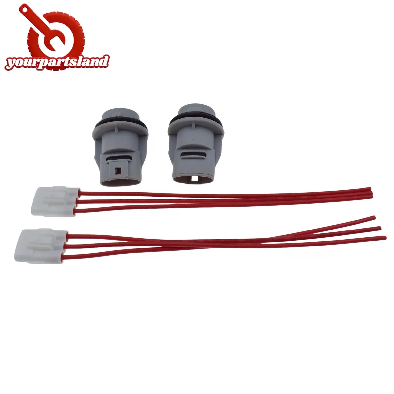 Front Turn Signal Light Socket Harness 3-Wire for Honda Acura Civic Odyssey TL 6B93BC-57 [2]