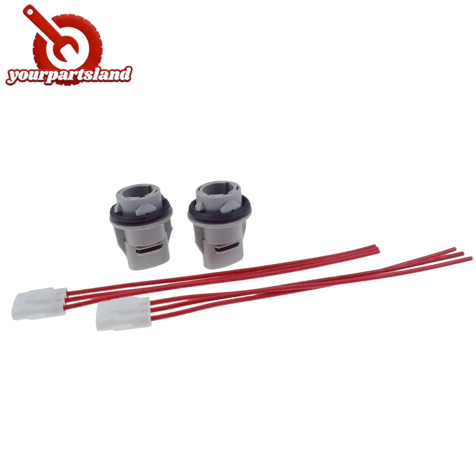 Front Turn Signal Light Socket Harness 3-Wire for Honda Acura Civic Odyssey TL 6B93BC-57 [4]