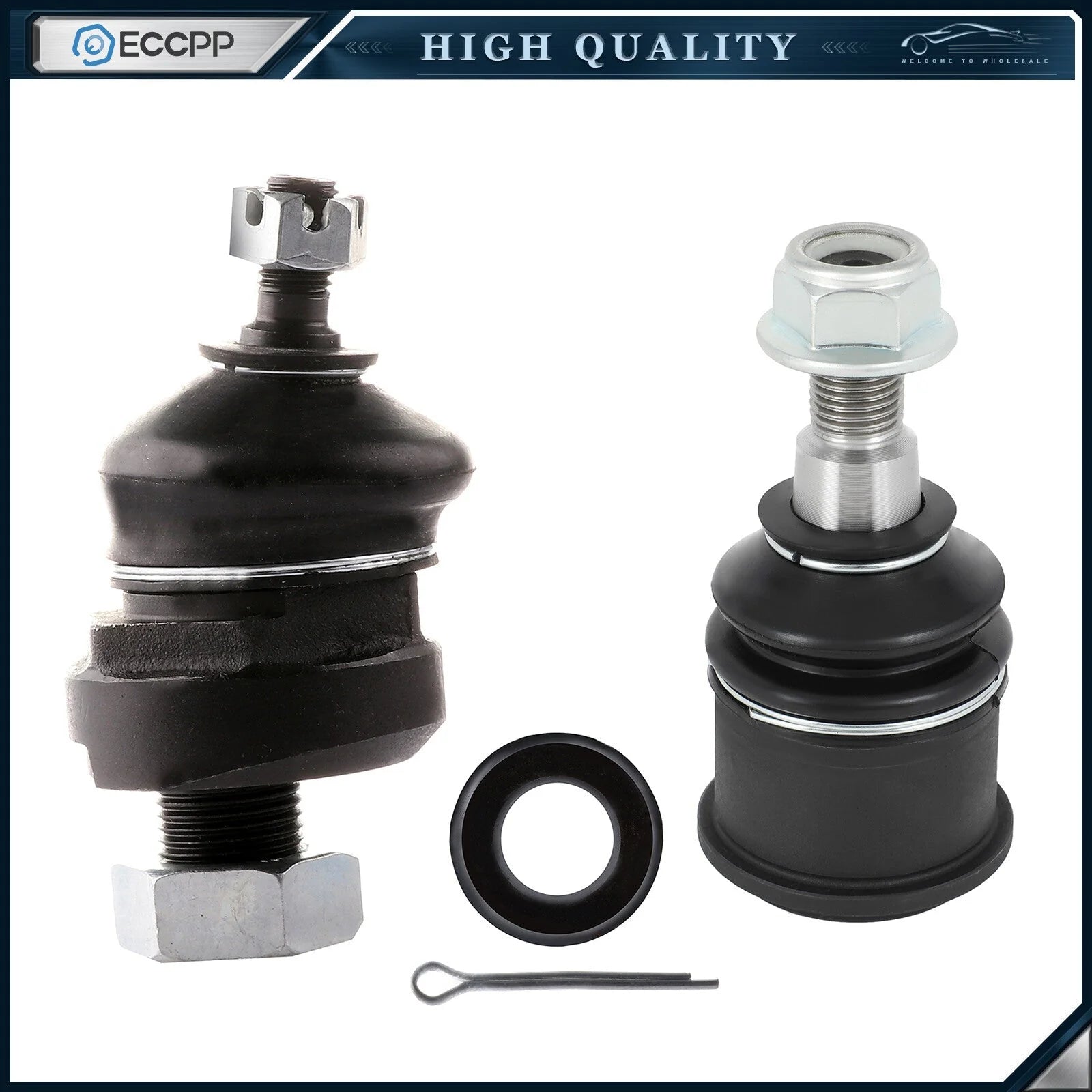 Front Upper & Lower Adjustable Ball Joints For 2004 2005 2006 2007 2008 Acura TL 6B93BC-57 [1]