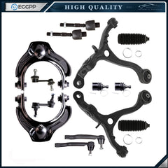 Front Upper & Lower Control Arms Sway Bar Tie Rod End For 2008-2012 HONDA ACCORD 6B93BC-57 [1]