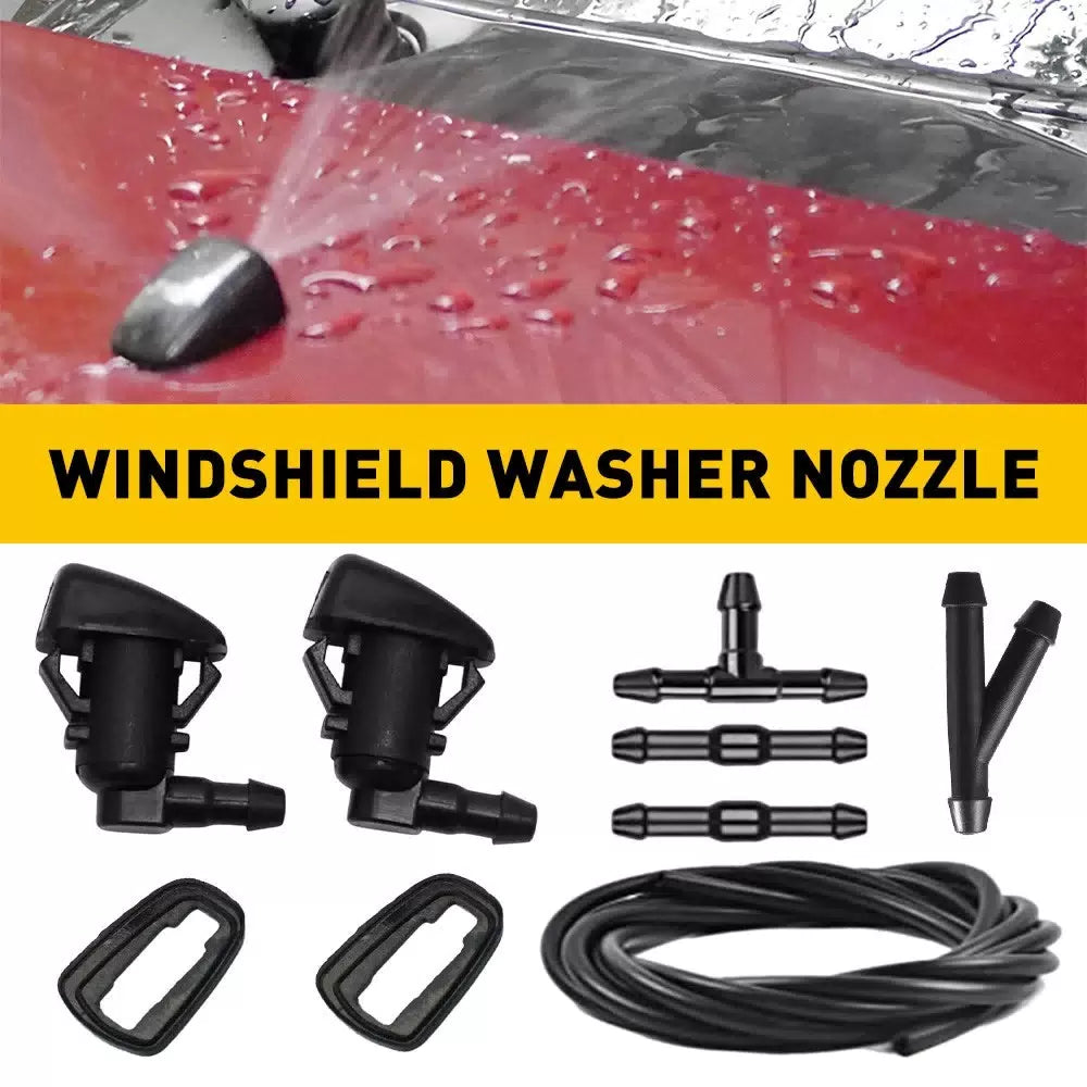 Front Washer Windshield Nozzle Hose Kit Fit for Jeep Liberty Commander for Dodge 6B93BC-57 [10]