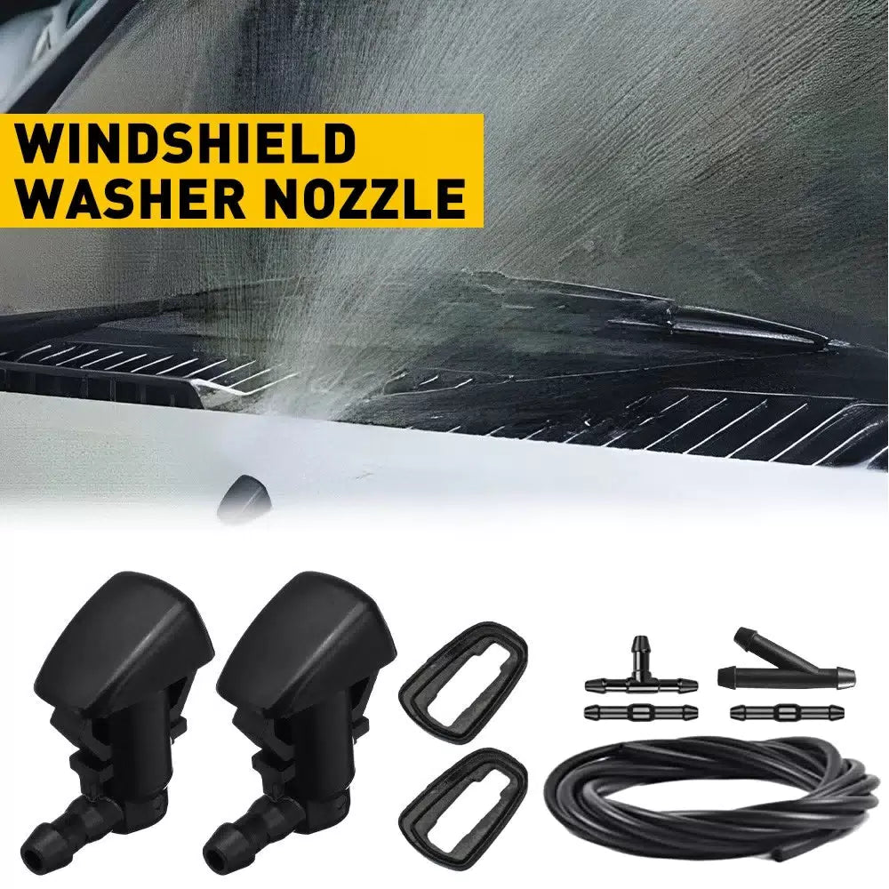Front Washer Windshield Nozzle Hose Kit Fit for Jeep Liberty Commander for Dodge 6B93BC-57 [11]