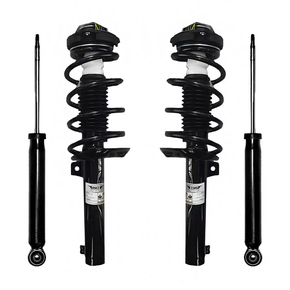 Front & Rear Complete Strut Assembly Shock Kit for 2006-2013 Audi A3, 6B93BC-57 [1]