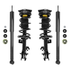 Front & Rear Complete Strut Assembly Shock Kit for 2009-2014 Nissan Cube 6B93BC-57 [1]
