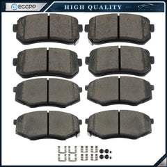 Front & Rear Performance Ceramic Pads For Hyundal Tucson 2011 - 2012 2.0L 2.4L KOEEP [1]