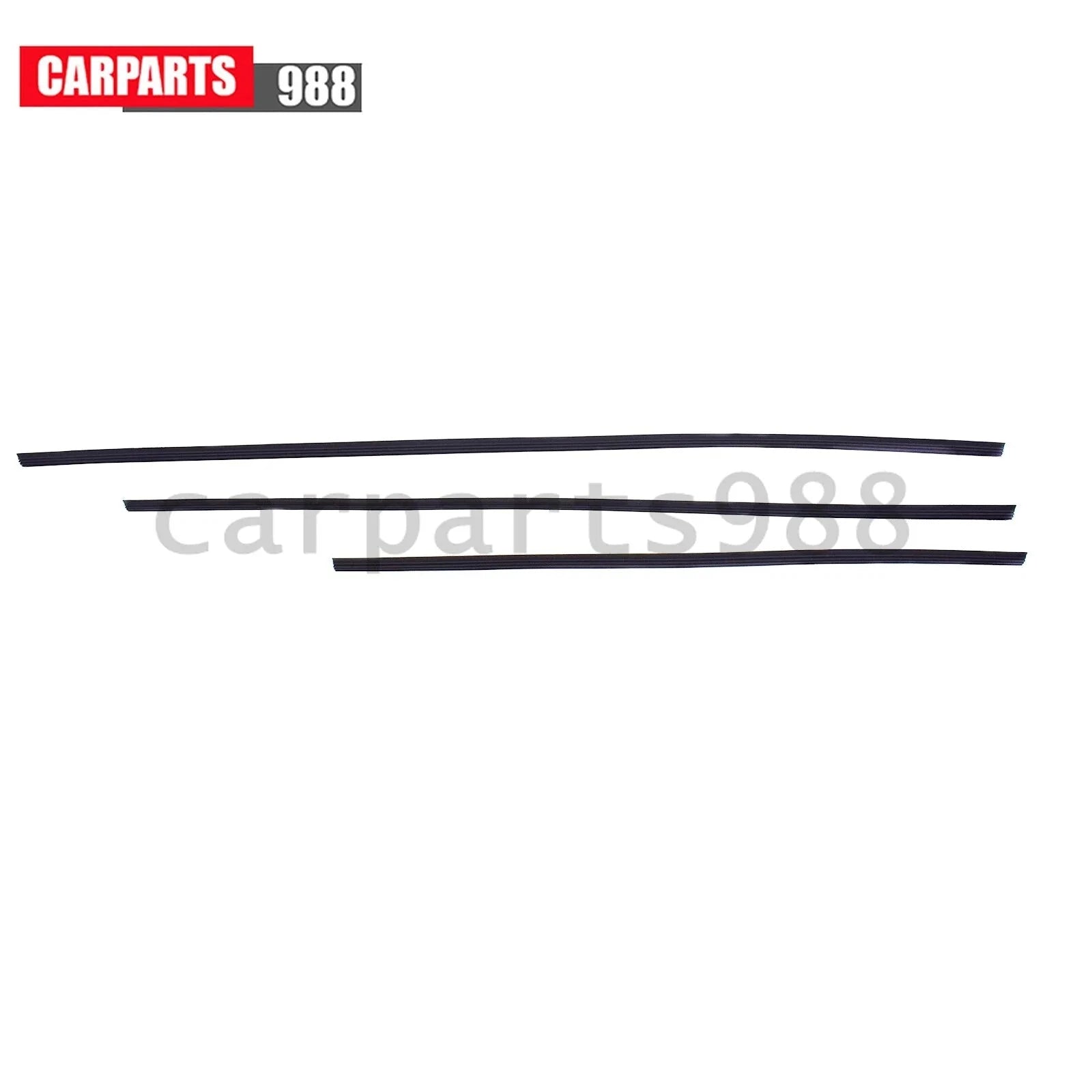 Front & Rear Wiper Rubber Inserts Set For Honda 76622-THR-A01 76632-T4N-H03 6B93BC-57 [5]