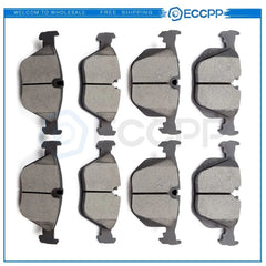 Front and Rear Brake Ceramic Pads For 2001 2002 -2006 BMW 330Ci Performance KOEEP [1]