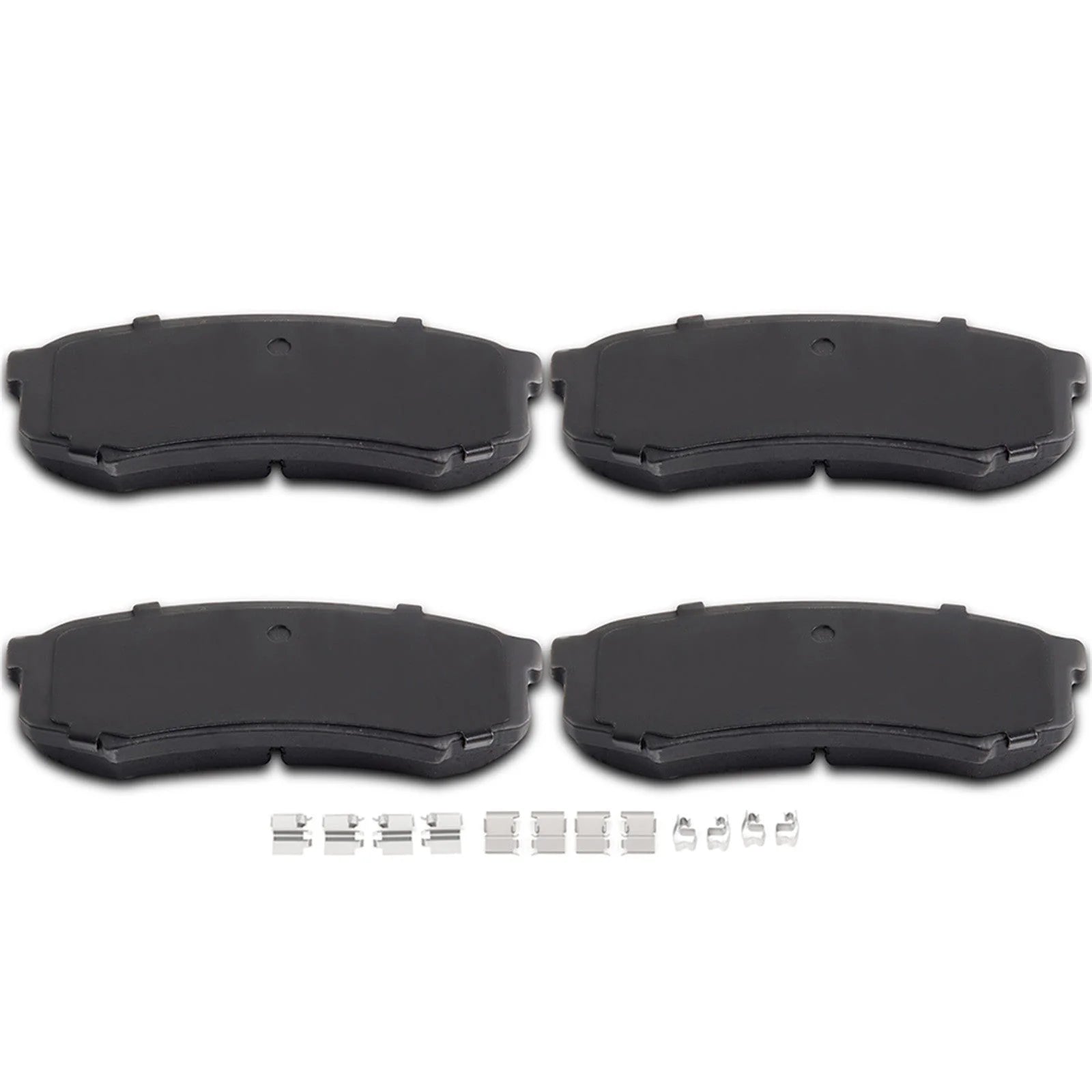 Front and Rear Brake Rotors and Pads 6pc Set for 2010-2014 Toyota FJ Cruiser V6 KOEEP [5]