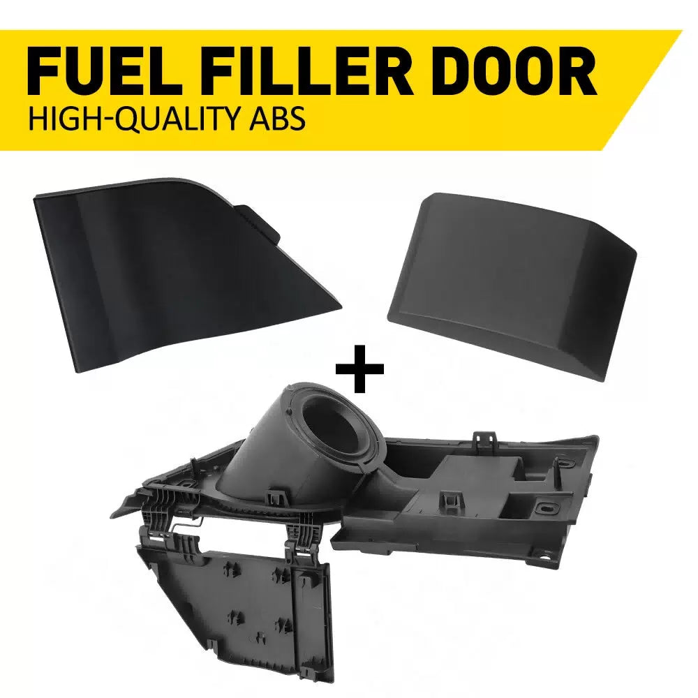 Fuel Filler Door Housing +Gas Cover For Ford Transit Van 150 250 350 15-23 US EA 6B93BC-57 [1]