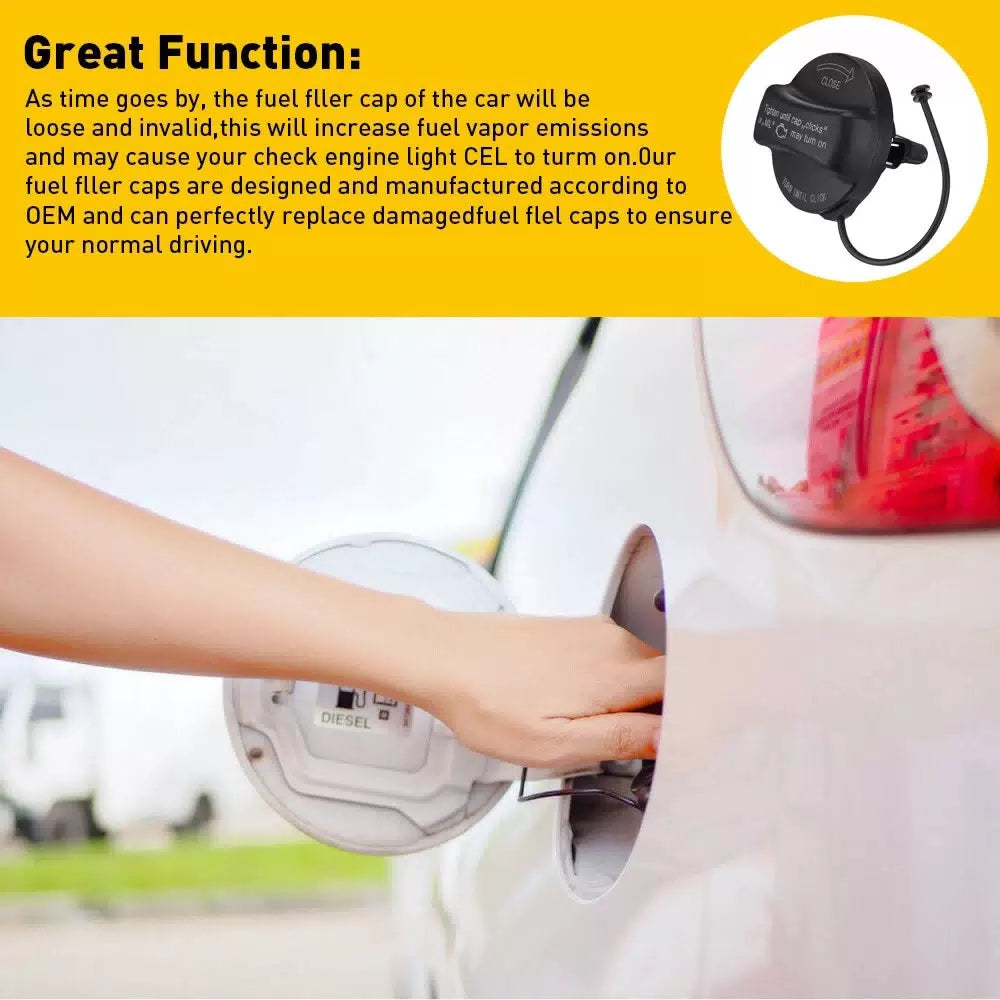 Fuel Gas Tank Filler Cap For BMW 645Ci 650i 740Li 745i 750i 750Li 760i 760Li 6B93BC-57 [4]