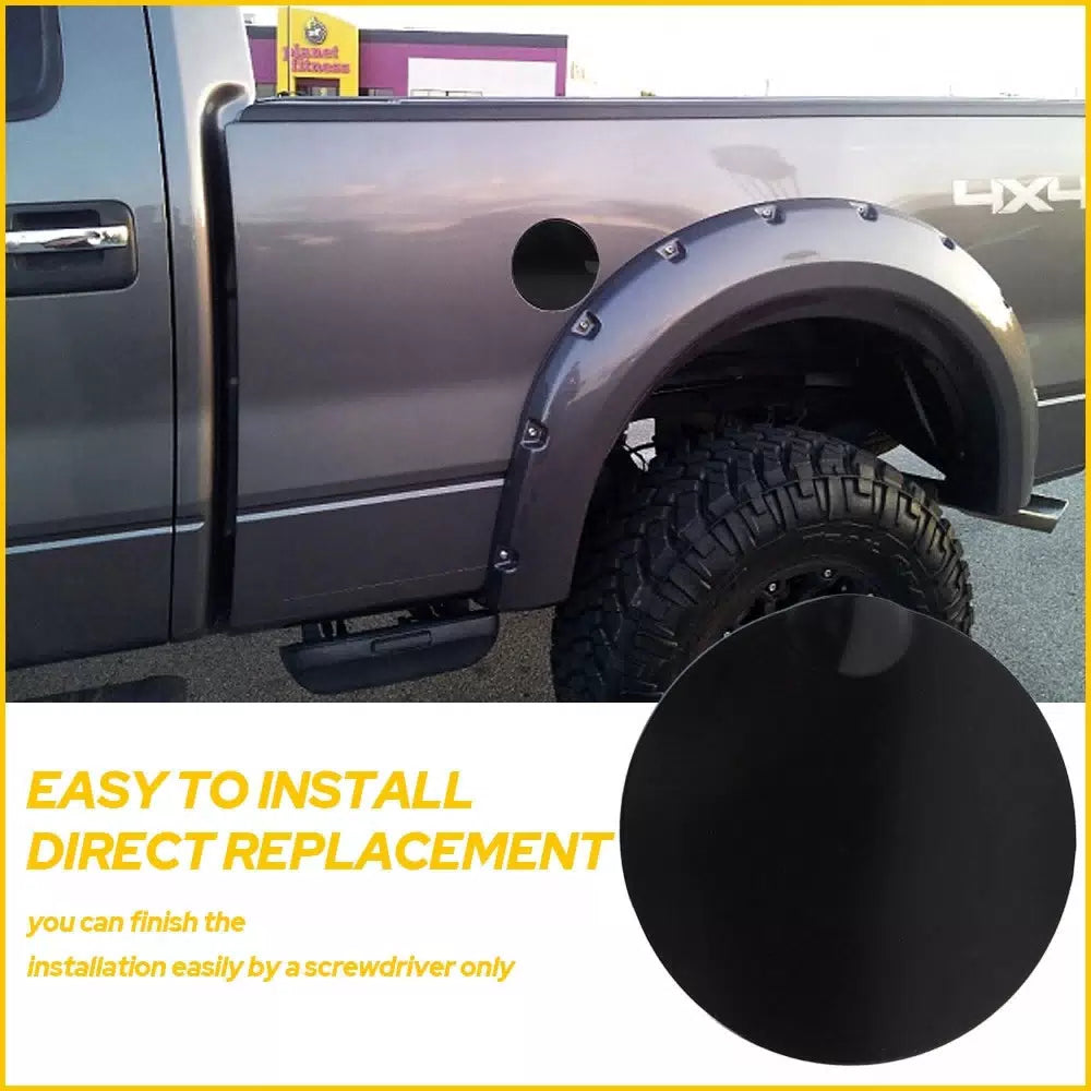Fuel Gas Tank Filler Lid Door Cap 9L3Z-99405A26-AA For 2009-2014 Ford F-150 F150 6B93BC-57 [7]