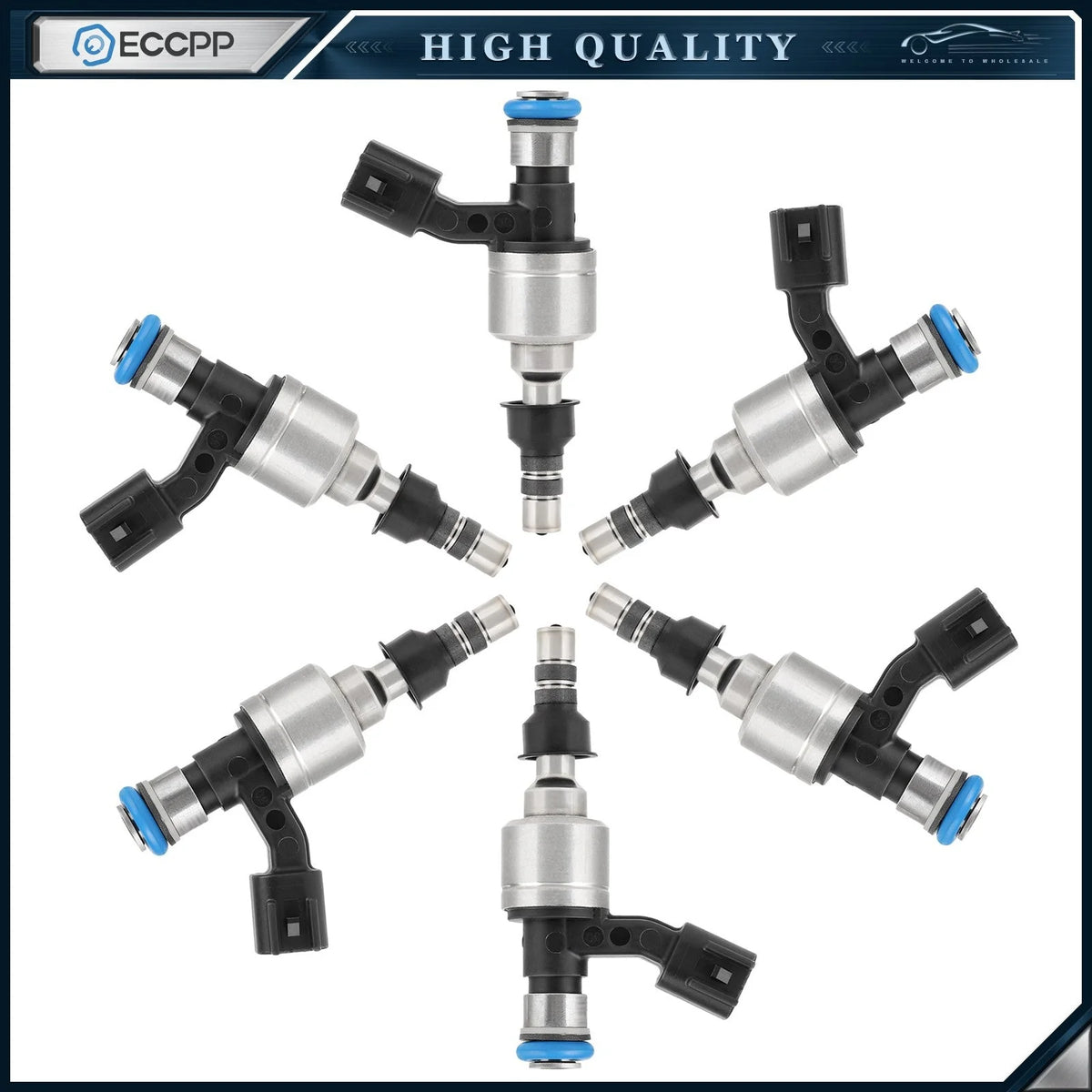 Fuel Injectors For Chevrolet Camaro Colorado GMC Acadia Canyon Cadillac CTS 3.6L 6B93BC-57 [1]