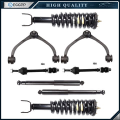 Full Complete Struts Shocks Upper Control Arm For 05-09 Dodge Dakota Raider 2WD 6B93BC-57 [1]