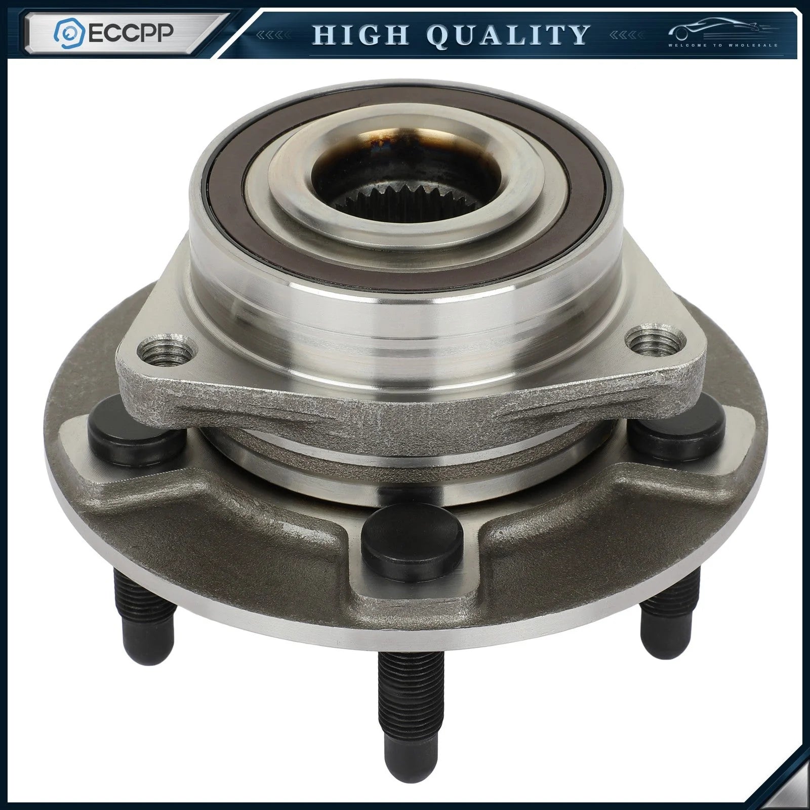Full Set Front & Rear Wheel Hub Bearings Assembly For 2018 2019 Cadillac CTS AWD KOEEP [11]