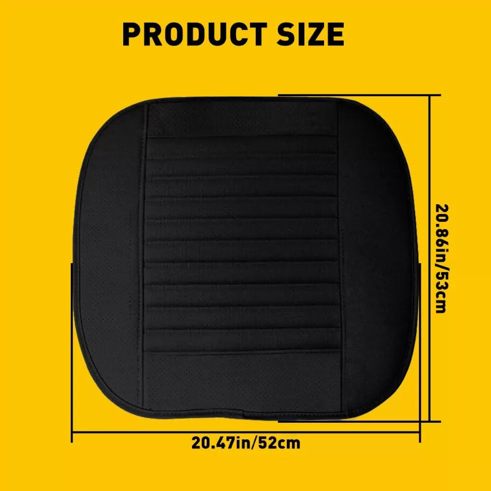 Full Surround Front Car Seat Cover Leather Pad Mat Auto Chair Cushion Protector 6B93BC-57 [3]