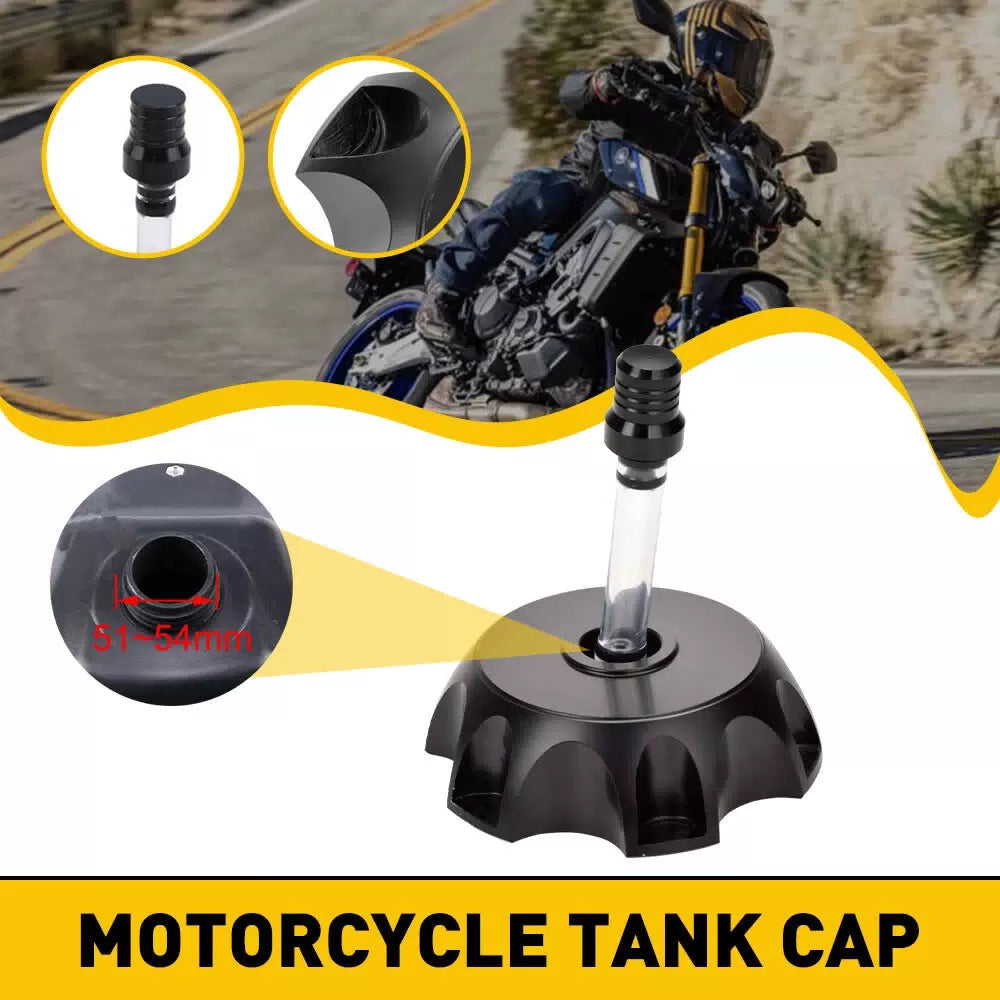 Gas Fuel Tank Cap for Motor Honda Suzuki Kawasaki Motorcycle ATV Aluminum US EOA 6B93BC-57 [1]