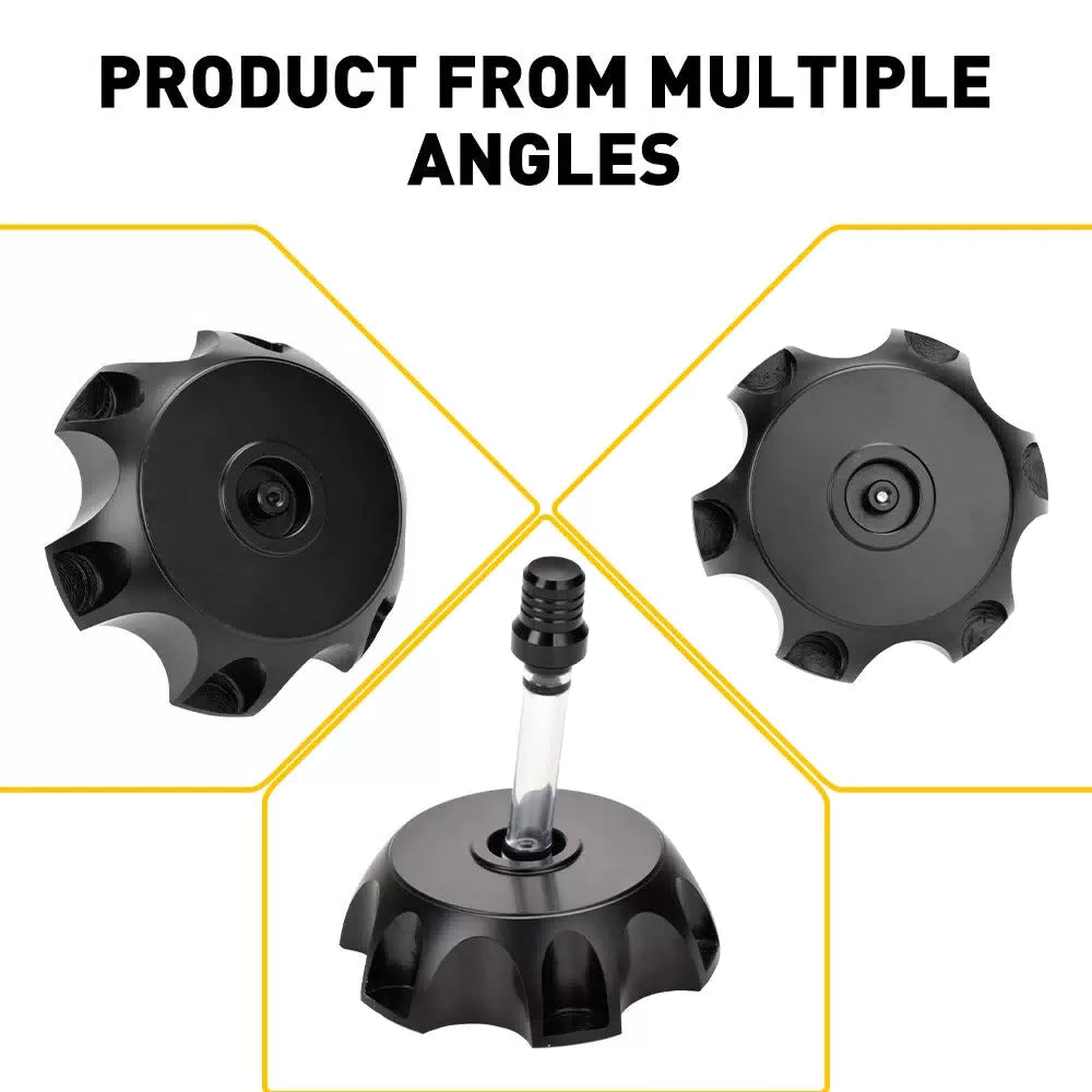 Gas Fuel Tank Cap for Motor Honda Suzuki Kawasaki Motorcycle ATV Aluminum US EOA 6B93BC-57 [3]