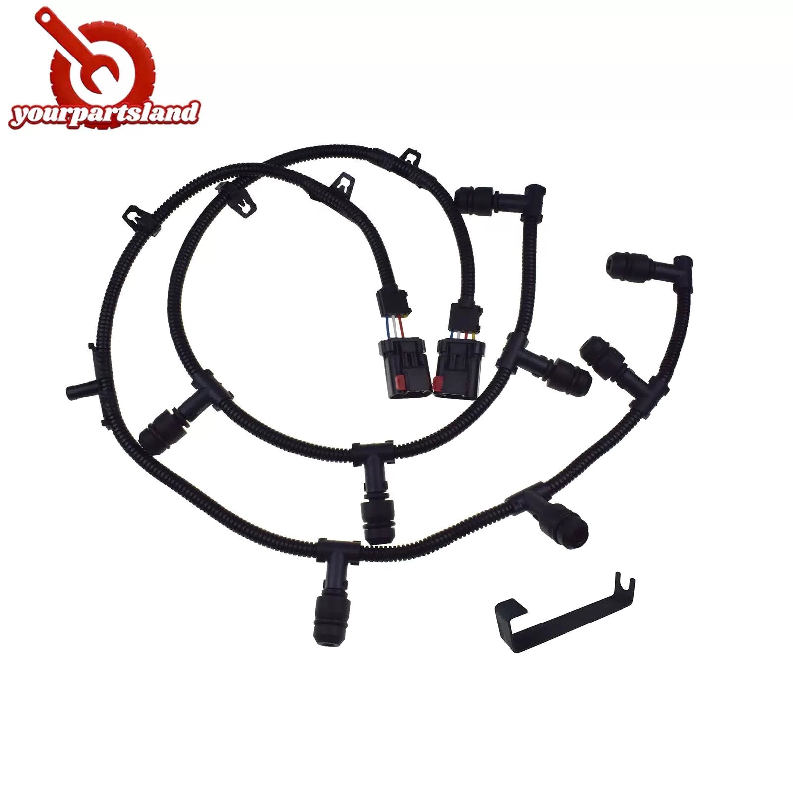 Glow Plug Harness Right Left For Ford F-250 F-350 Diesel 6.0L 04-10 4C2Z12A690AB 6B93BC-57 [10]