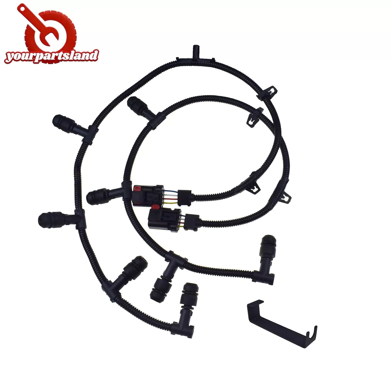 Glow Plug Harness Right Left For Ford F-250 F-350 Diesel 6.0L 04-10 4C2Z12A690AB 6B93BC-57 [9]