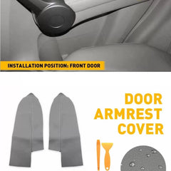 Grey For 2007-2012 Honda Front CRV Door Panels Armrest Replacement Cover Durable 6B93BC-57 [1]