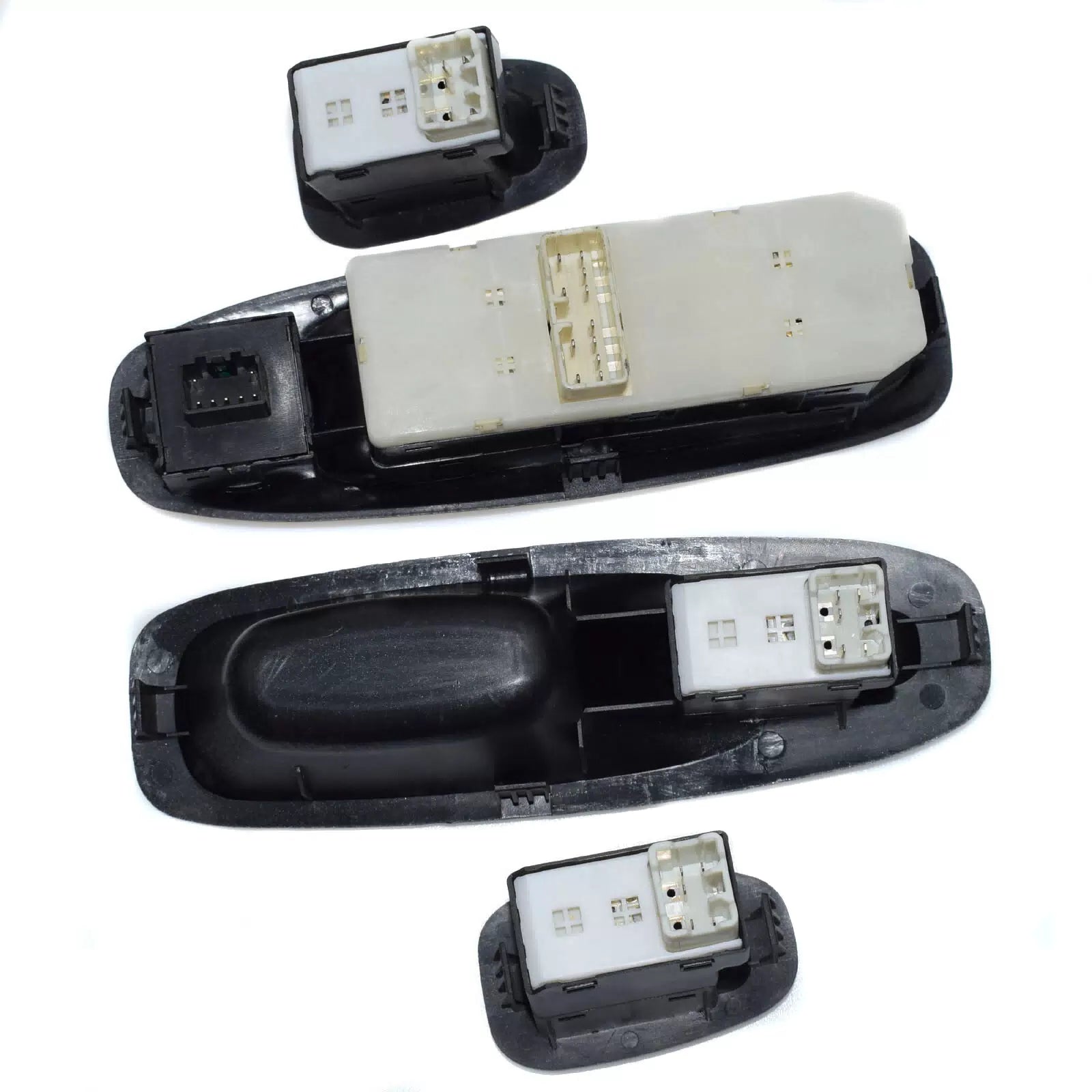 Grey Power Window Lifter Control Switch Set 4PCS For Hyundai Accent 2000-2005 6B93BC-57 [11]