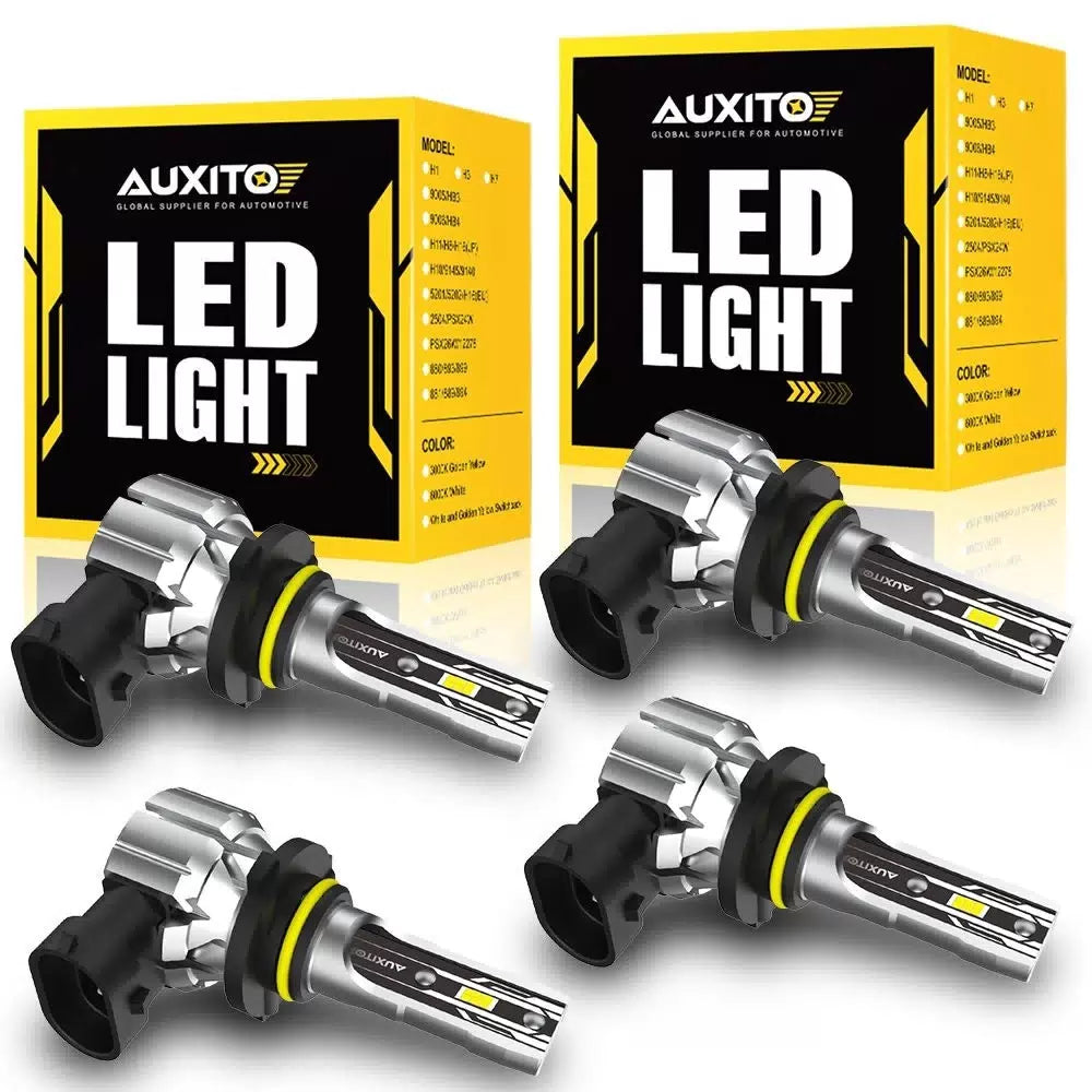 H11 LED Headlight Super Bright Bulbs Kit 6500K 10000LM White HIGH/LOW BEAM 6B93BC-57 [5]